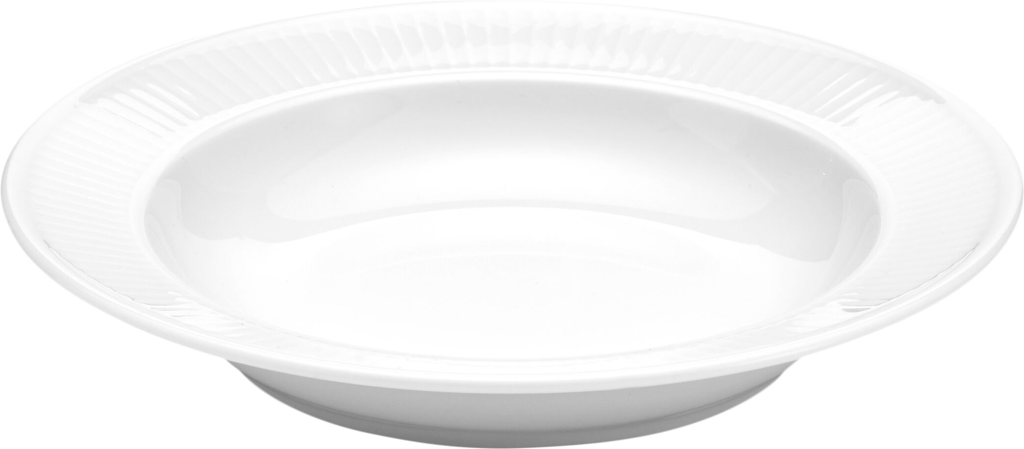 Pliss&eacute; dyb tallerken 28 cm