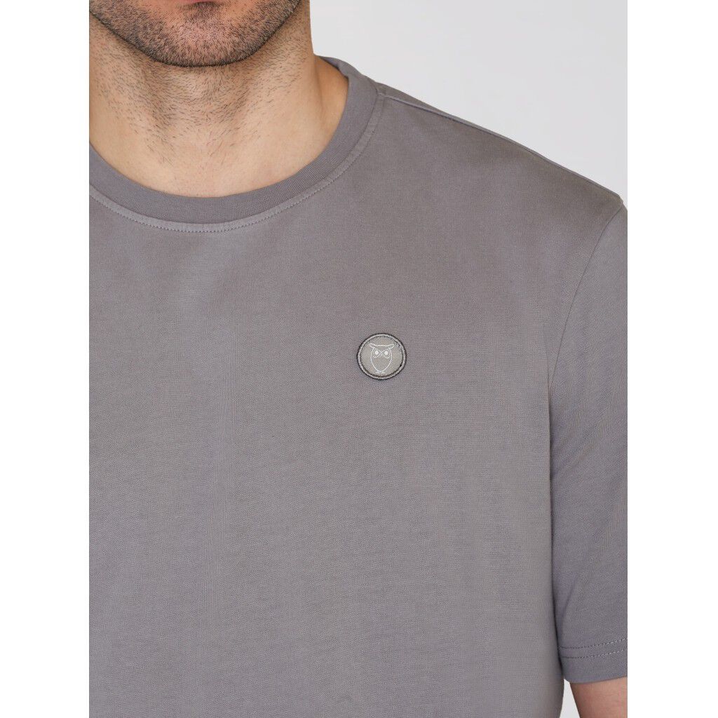 LOKE badge tee - Regenerative Organic Certified - GOTS/Vegan