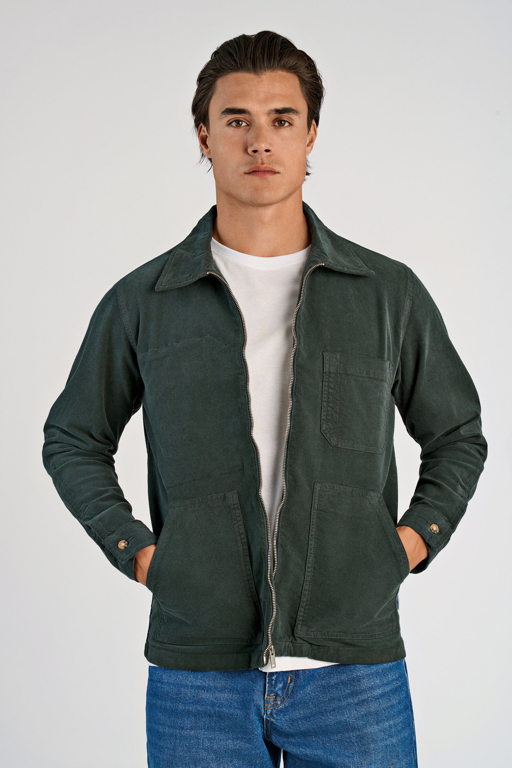 Superflex corduroy overshirt