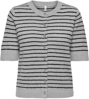 ONLCHESTER LIFE SS STRIPE CARDI CC