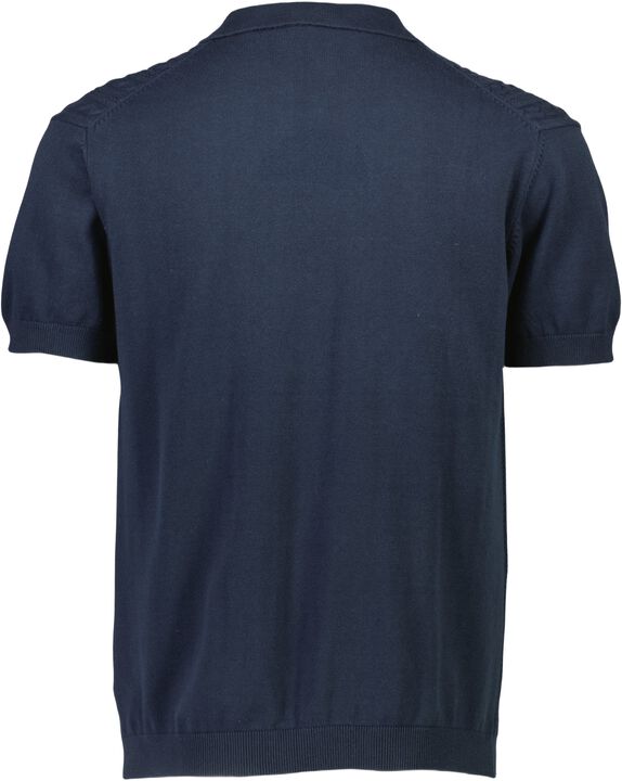 Knitted S/S cable cardigan