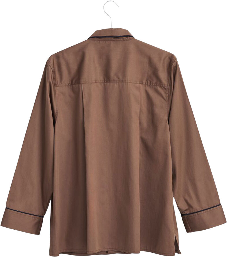 Outline Pyjama L/S Shirt-M/L-Milk C
