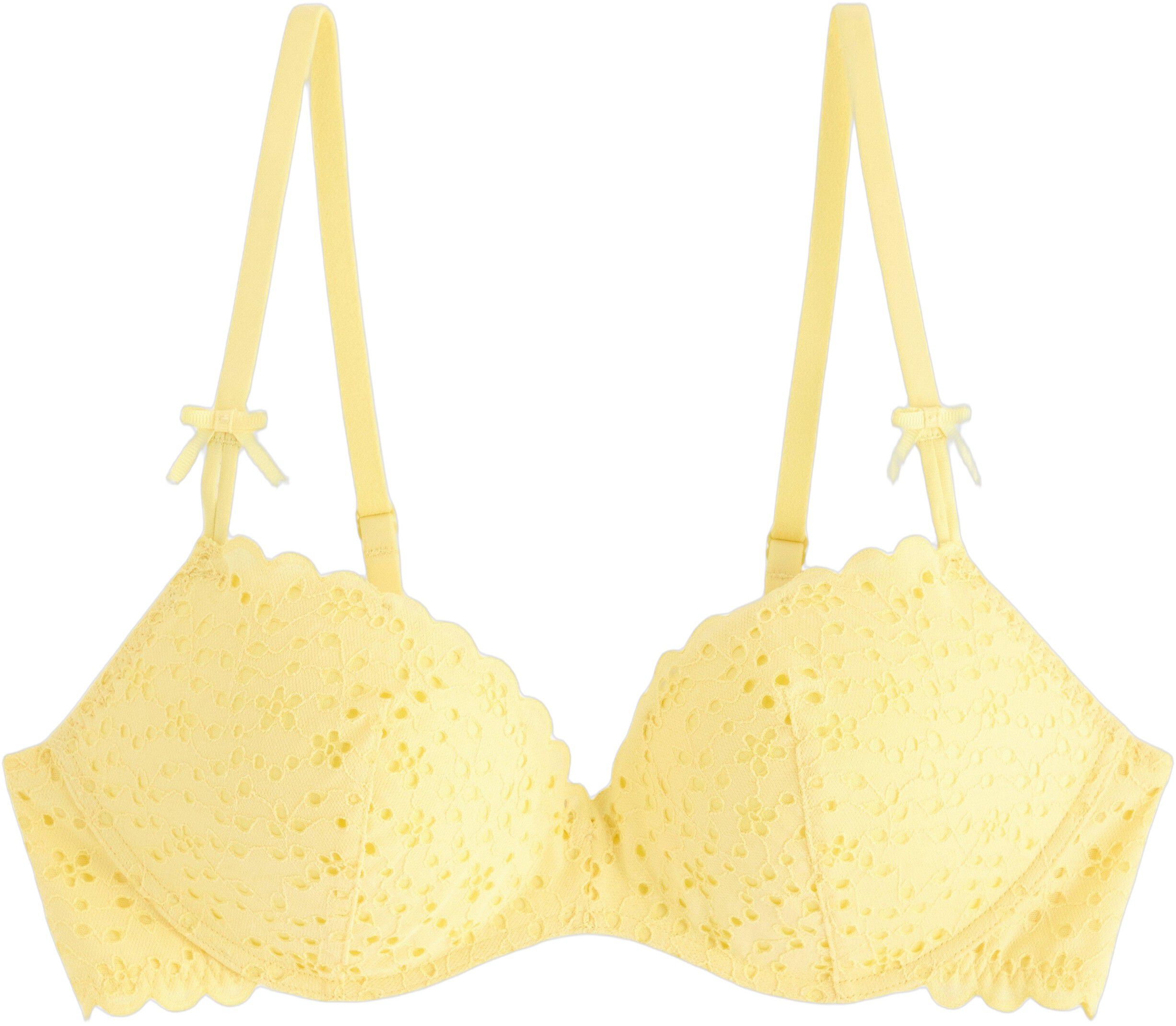 Pushup-bh med broderie anglaise