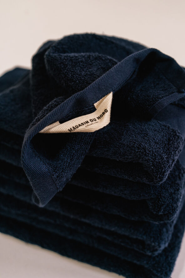 New frotté dress blue håndklæde