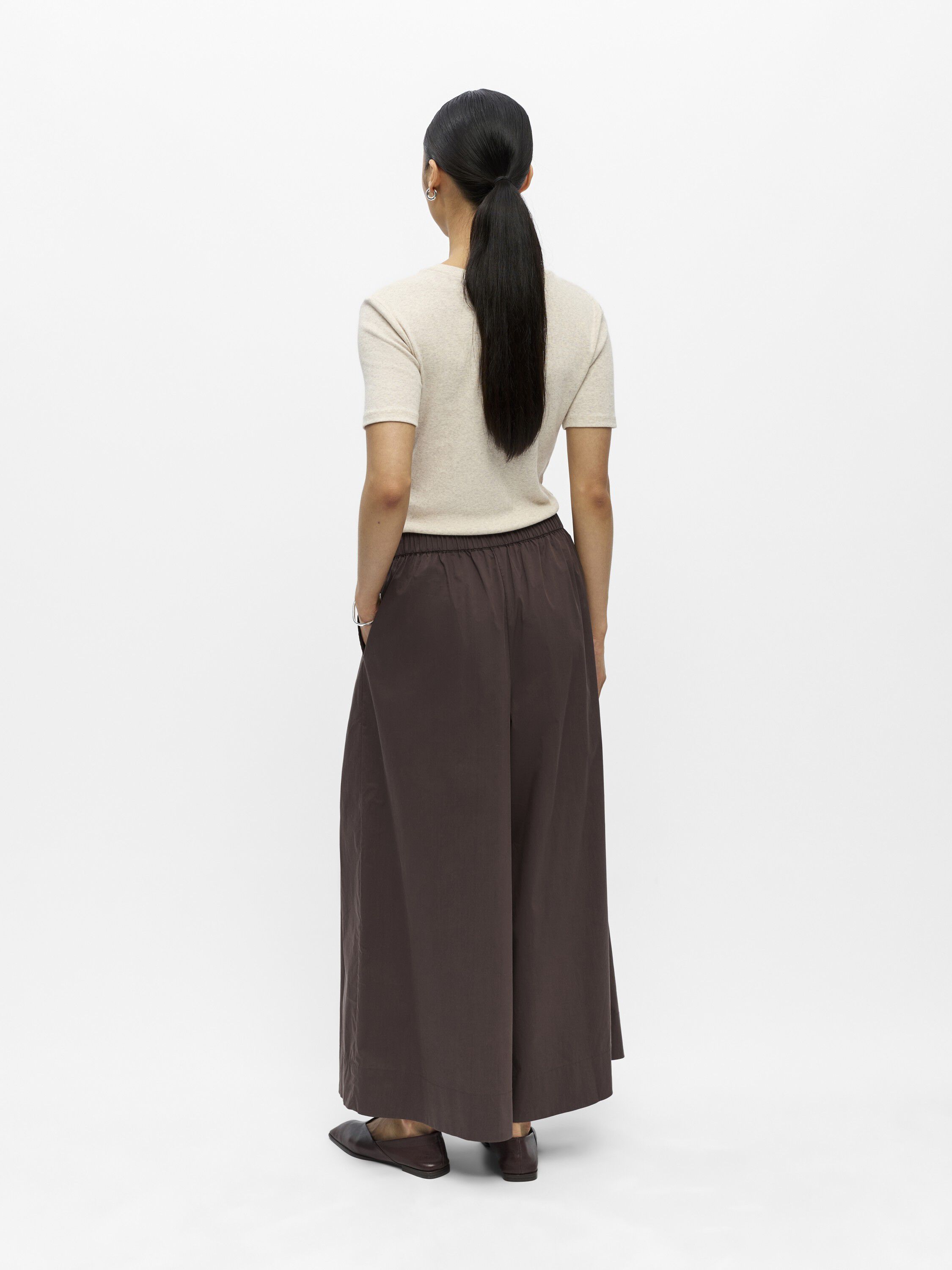 Objpaige Hw Plisse Culotte Pant 145