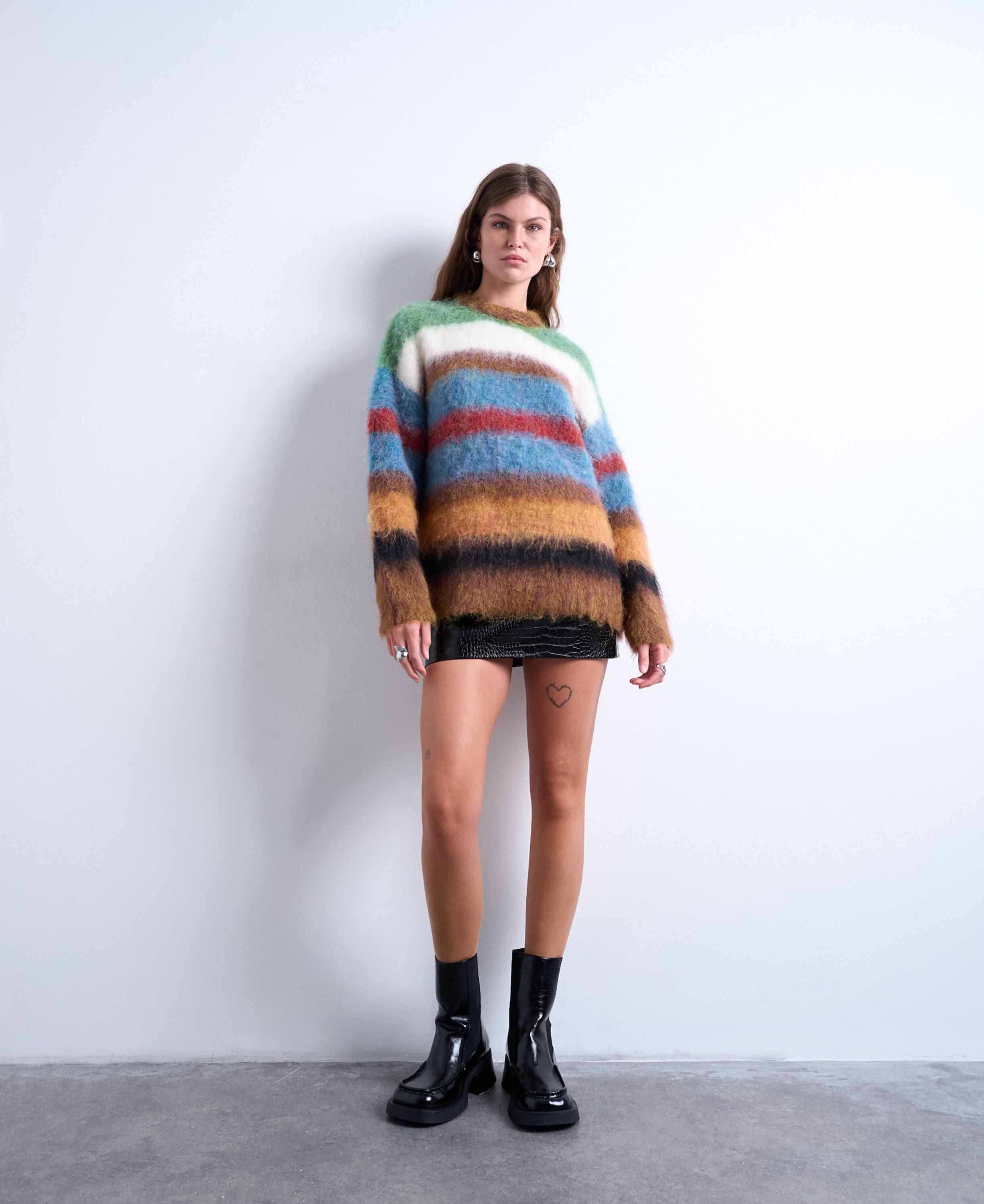 TSKELLY LS FLUFFY PULLOVER