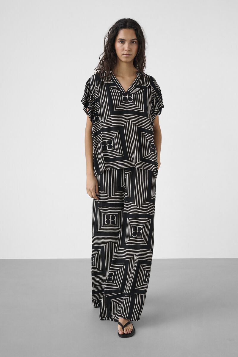 Zaya Aria Printed Blouse