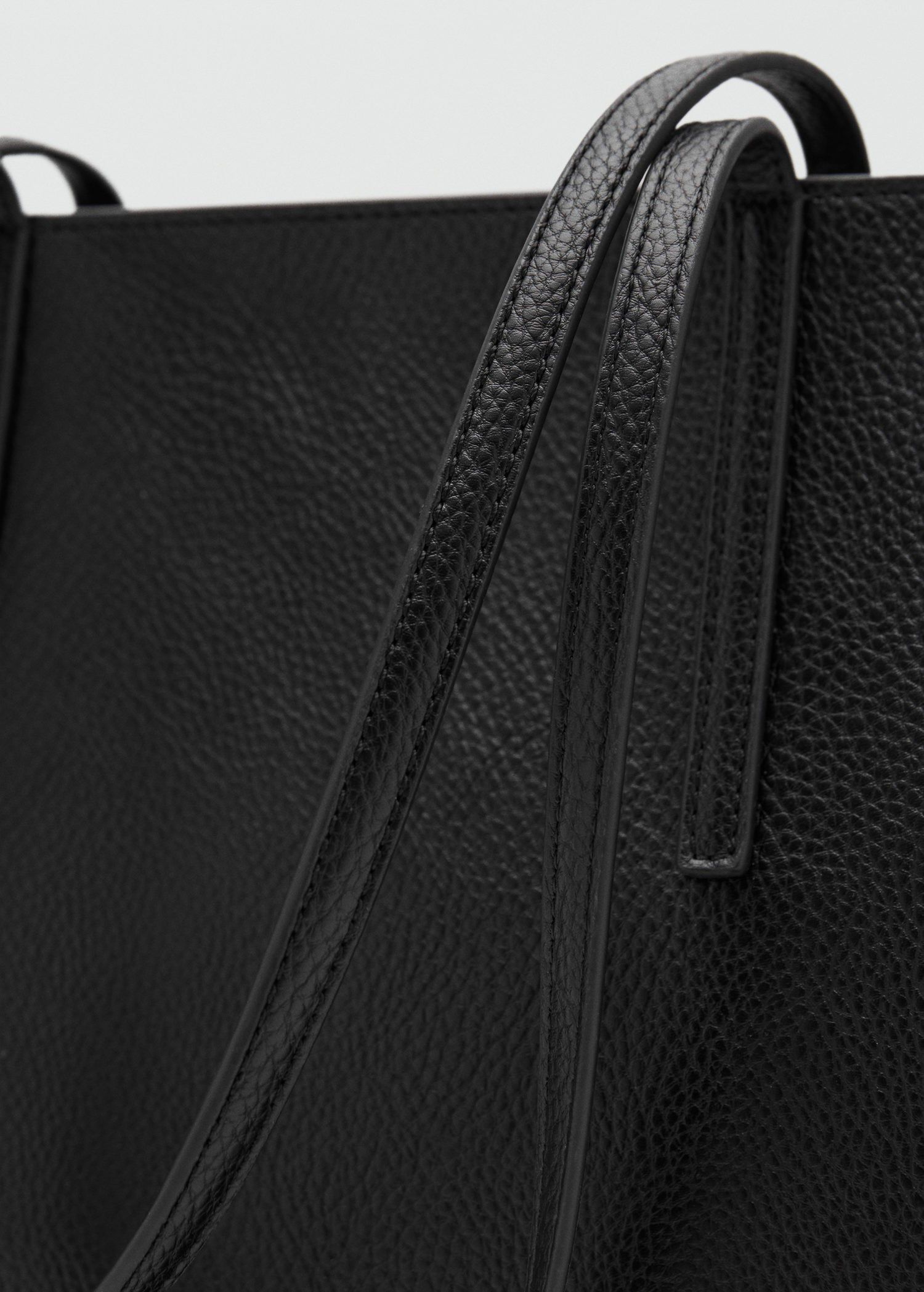 Shopper bag with double handle