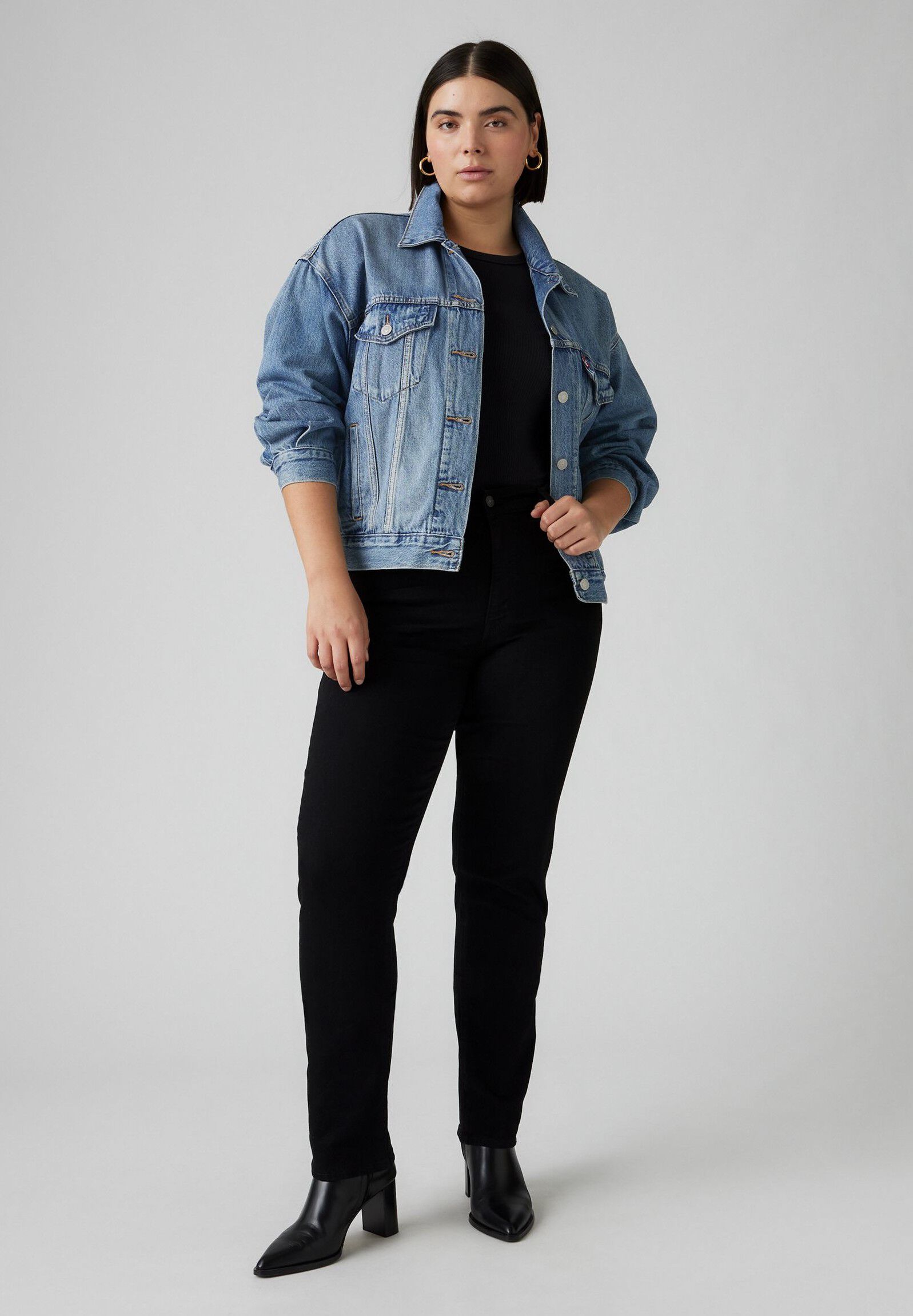 724 High Rise Straight Jeans