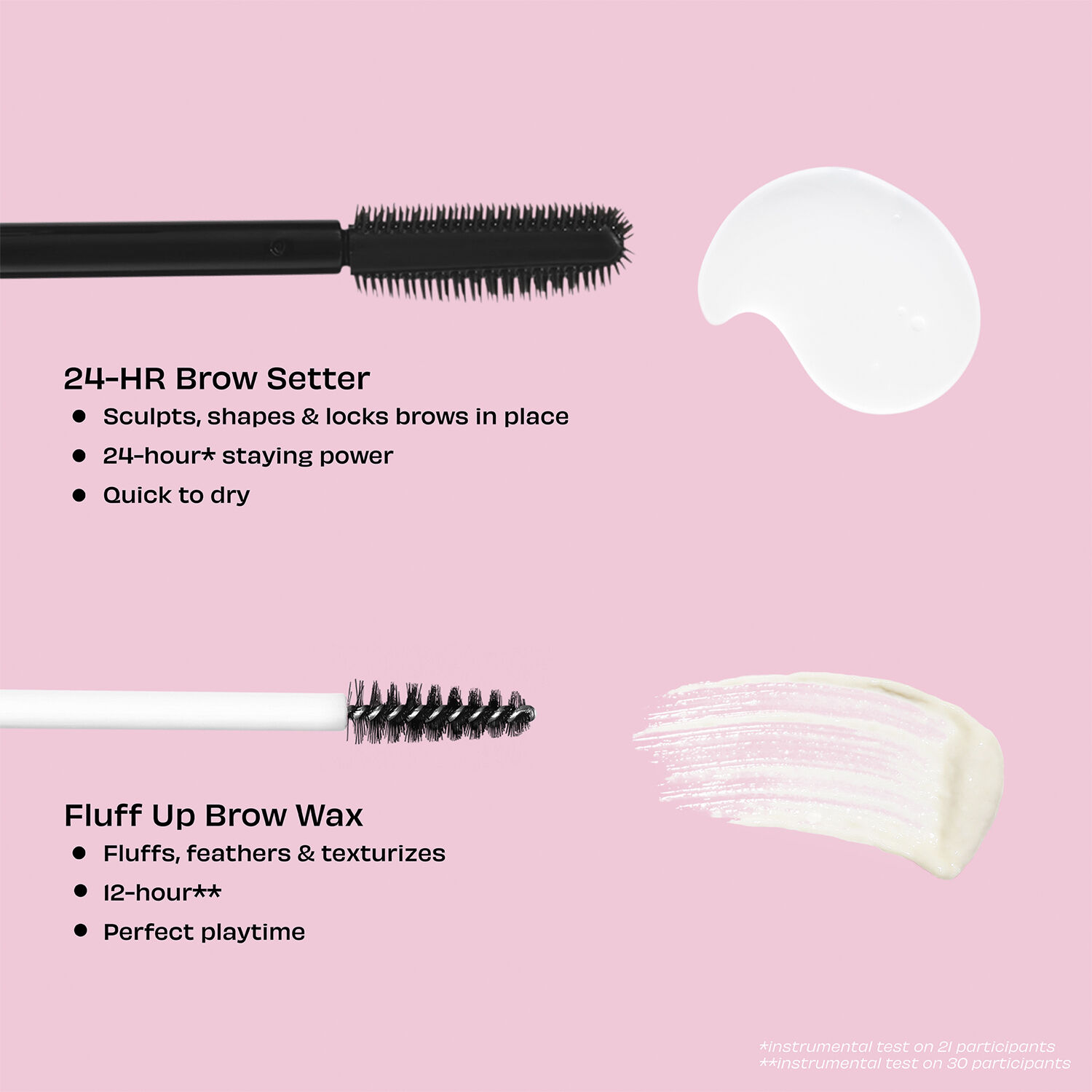 24-Hour Brow Setter gel - transparent bryn gel