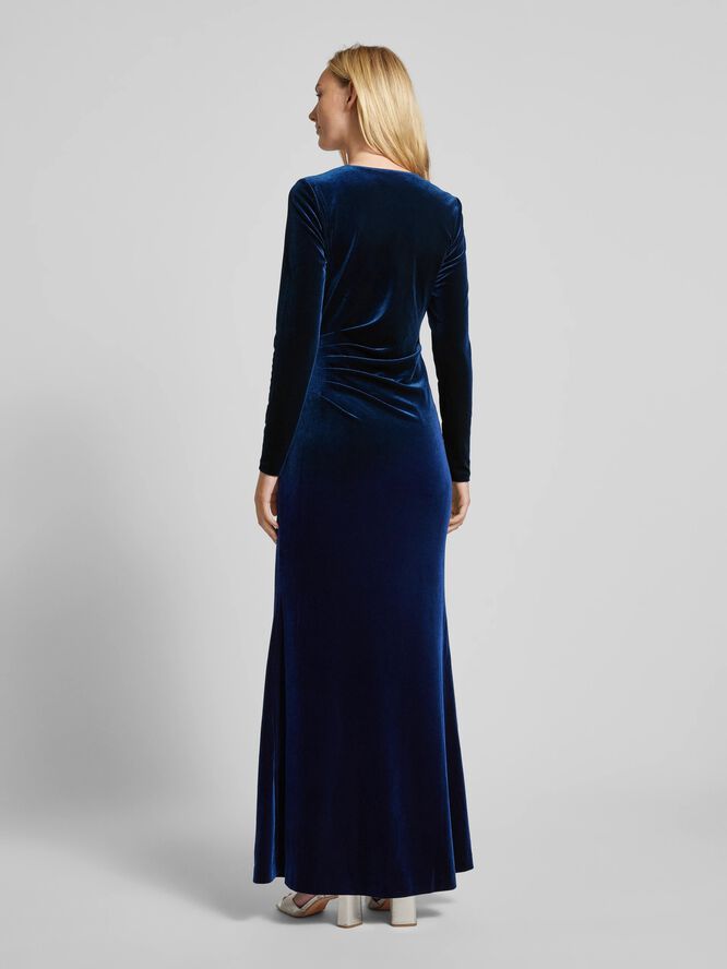 Kjole i velourkvalitet