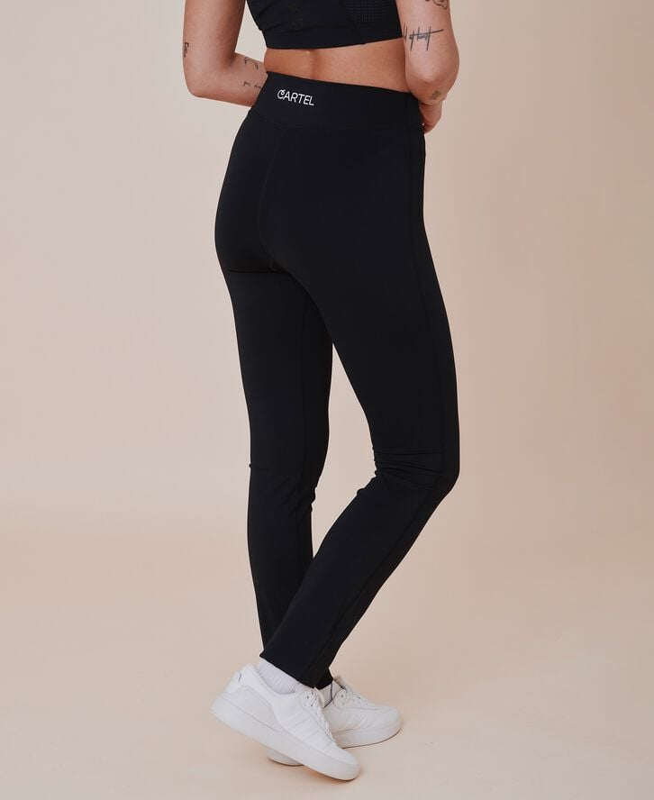 Umbria high-waist leggings - Nero