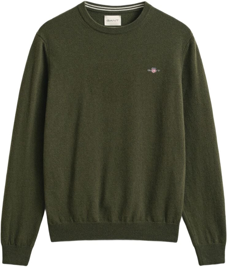 SUPERFINE LAMBSWOOL C-NECK