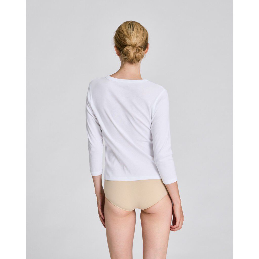 Sascha 3/4 Sleeve Cotton Top