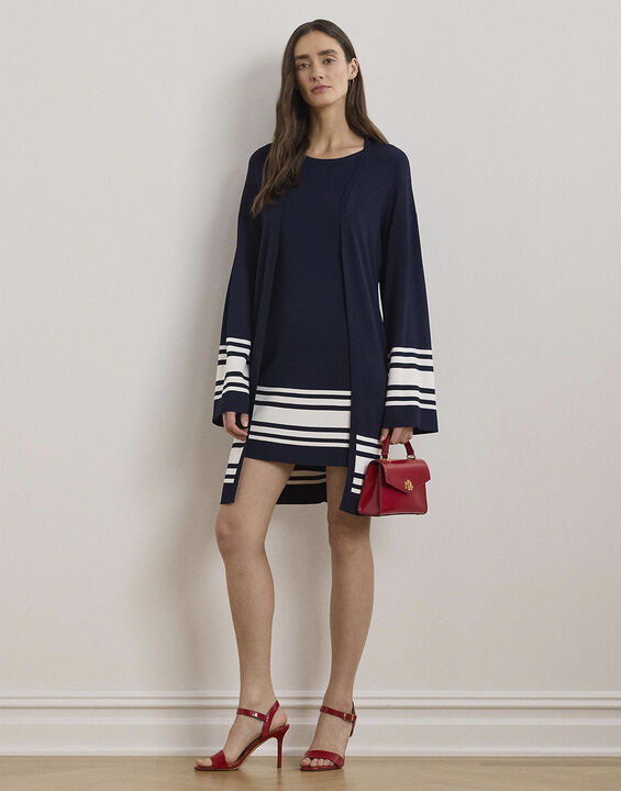 MATTE RAYON/NYLON-SS DRESS