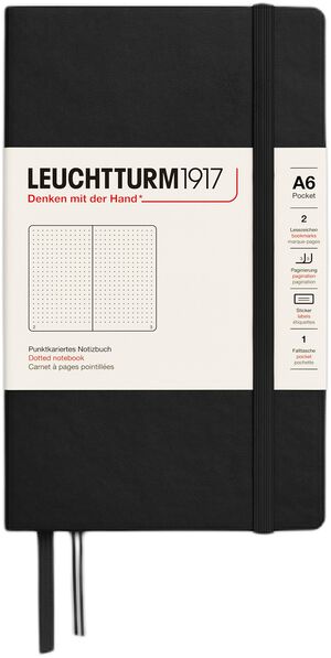 LT1917 Notebook hardcover prikket 185s A