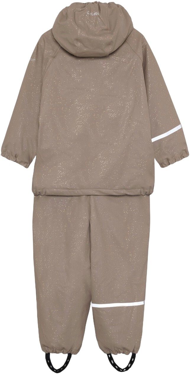 Rainwear Set - AOP, w. fleece