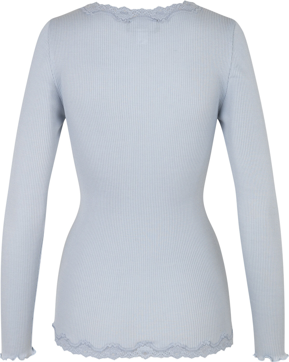 Silk cardigan regular ls w/rev vint