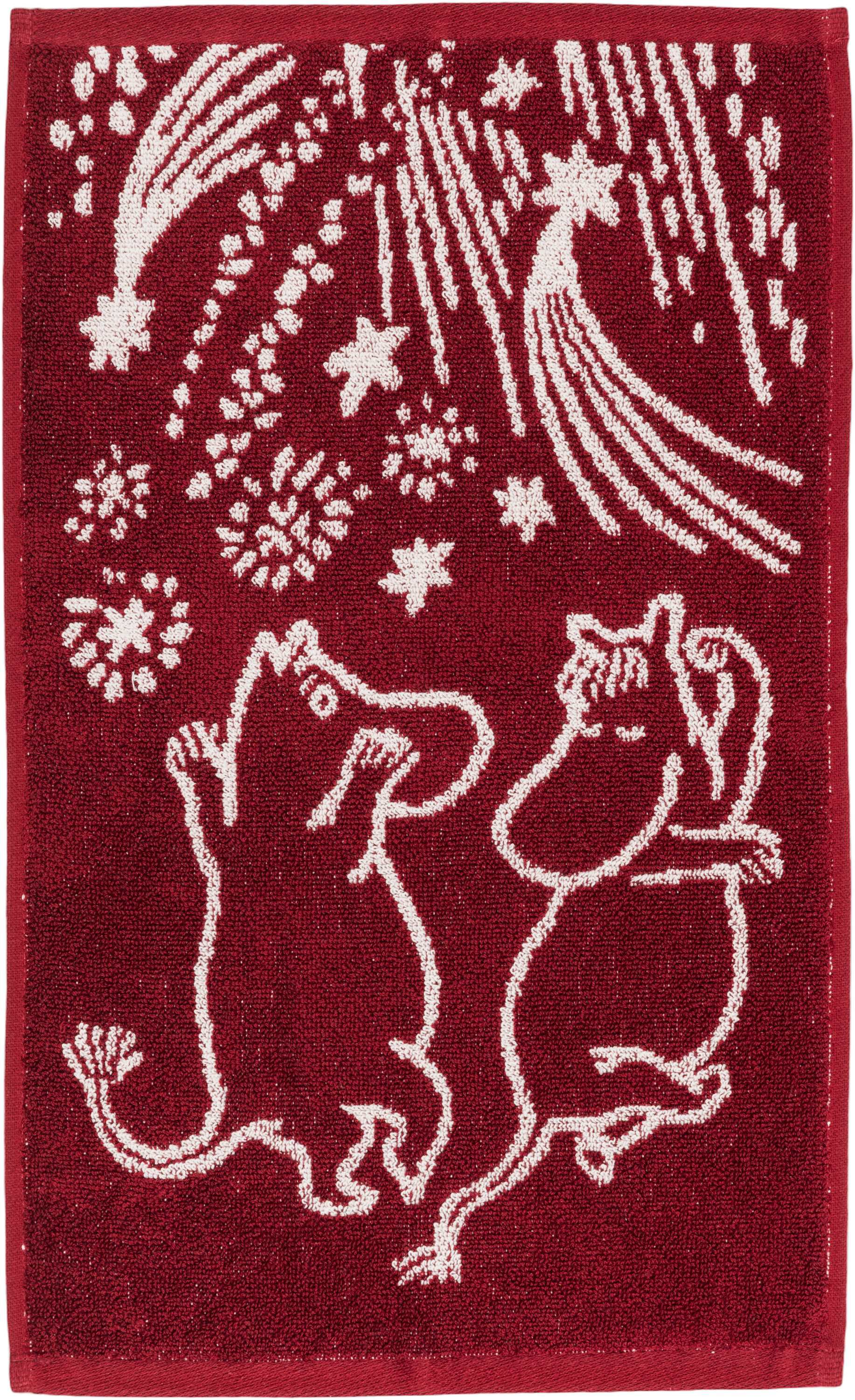 Moomin Arabia 30x50cm h&aring;ndkl&aelig;de Festlige &Oslash;jeblikke GOTS