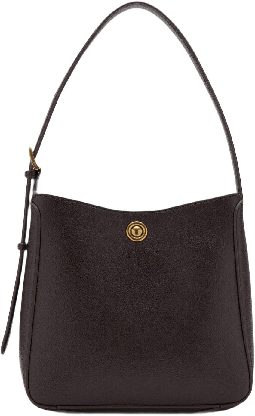Medium bucket bag with metal detail