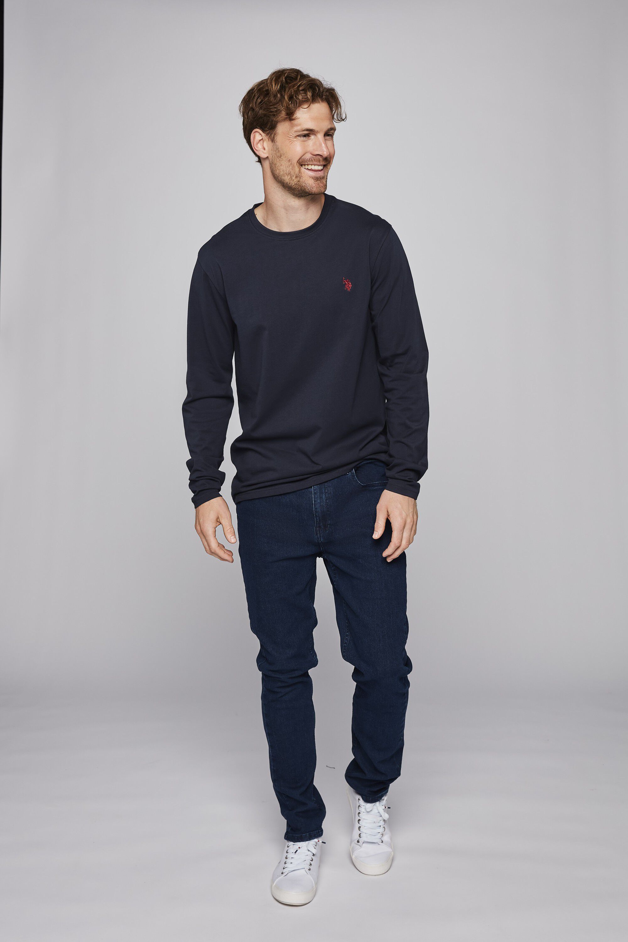 USPA T-Shirt LS Brolin Men