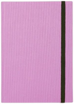 BEA notebook with elastic band