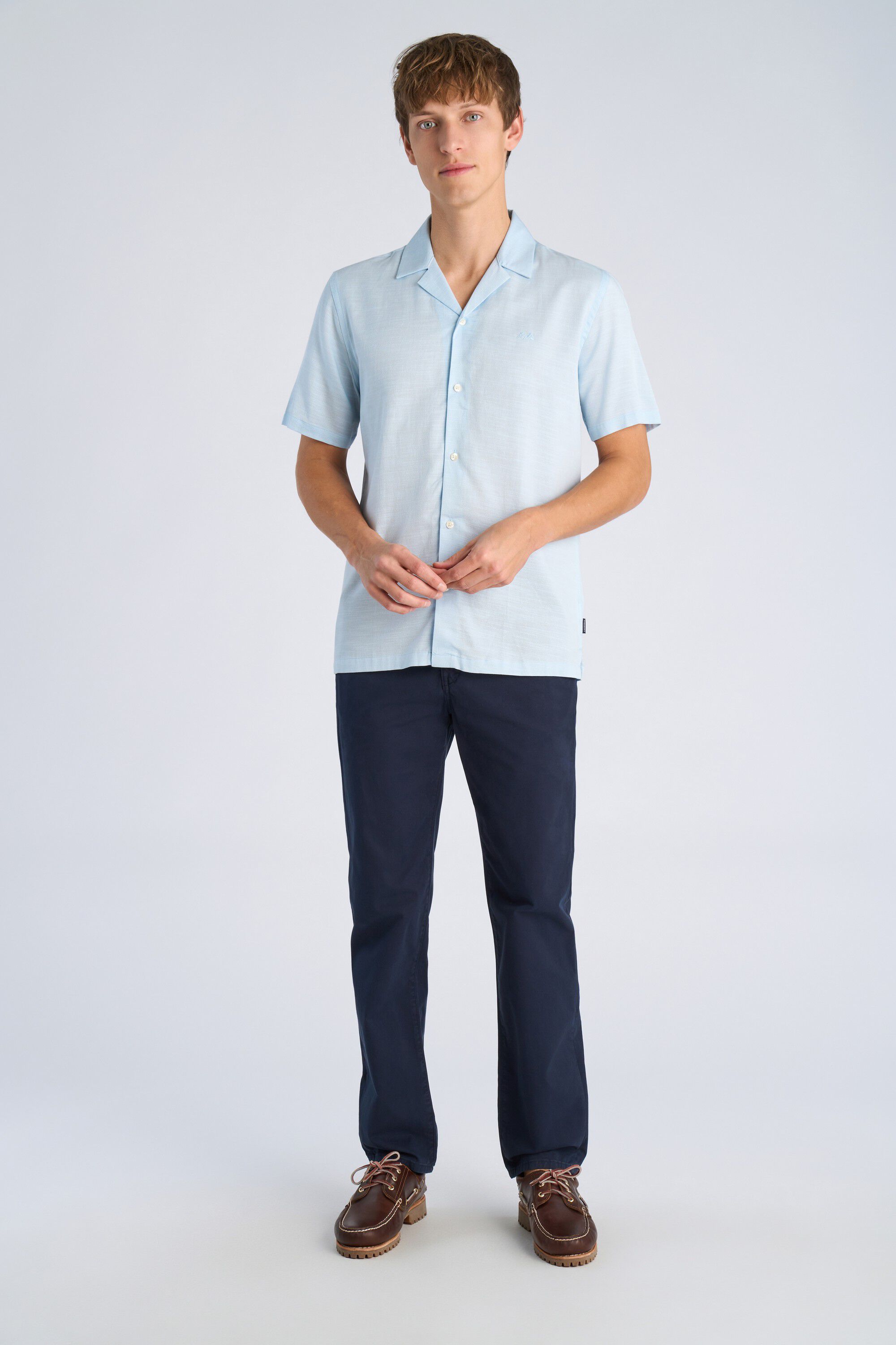 Lyocell blend resort shirt S/S