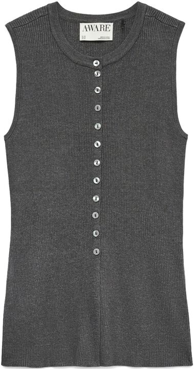 AWUKINO SL O-NECK KNIT VEST