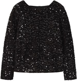 NKFRUSITTA LS BOW BLOUSE