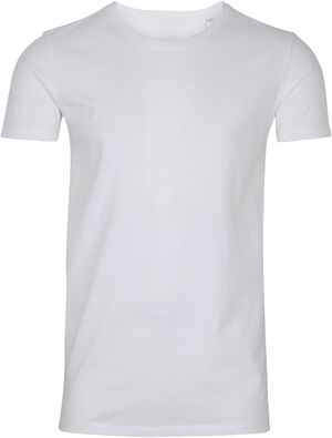Rundhalset stretchy t-shirt
