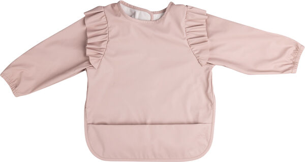 Hagesmæk med ærmer, blossom pink