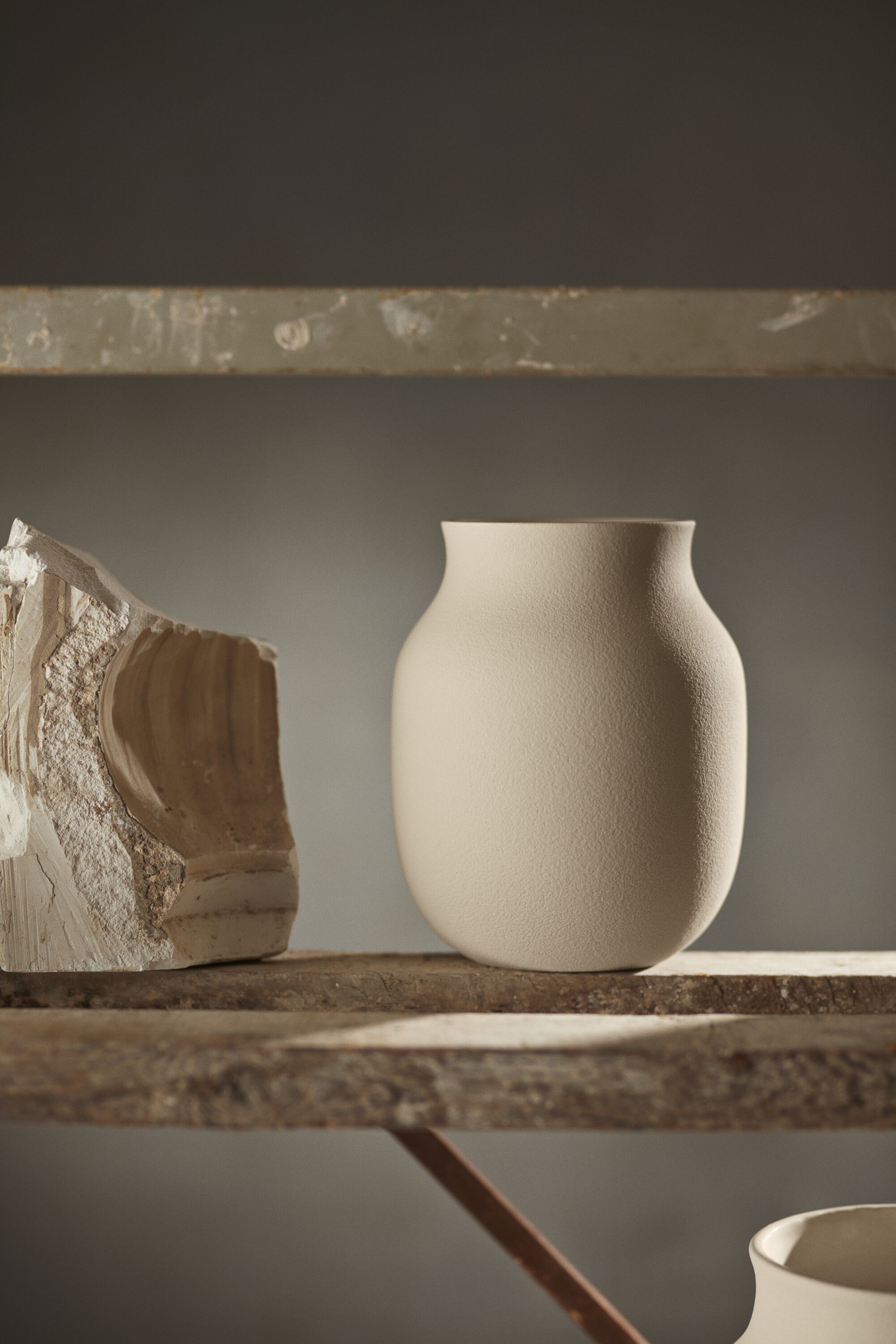 Studio Omaggio #1 Vase H20 cm sand