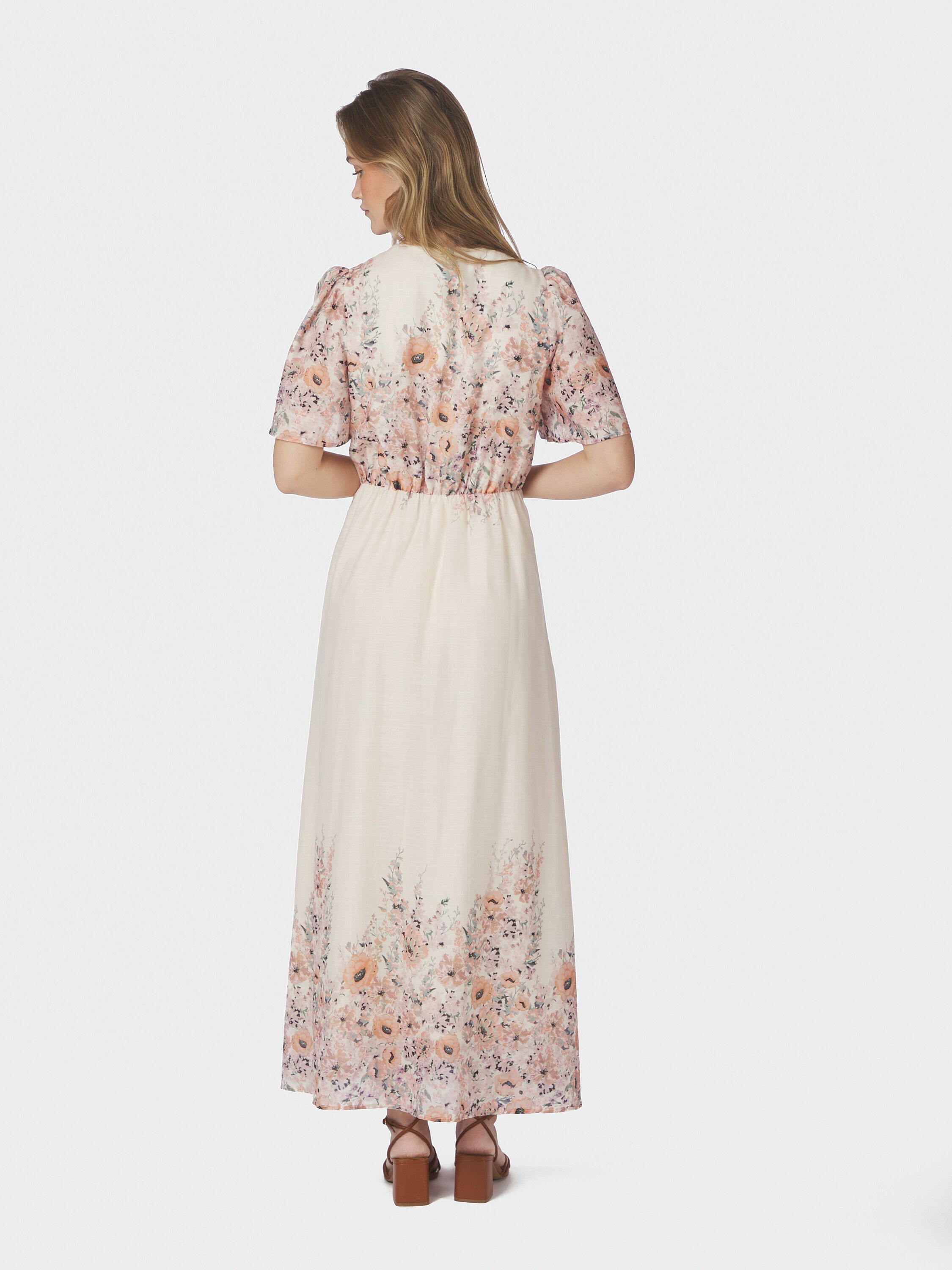 Serna Flower Print Dress