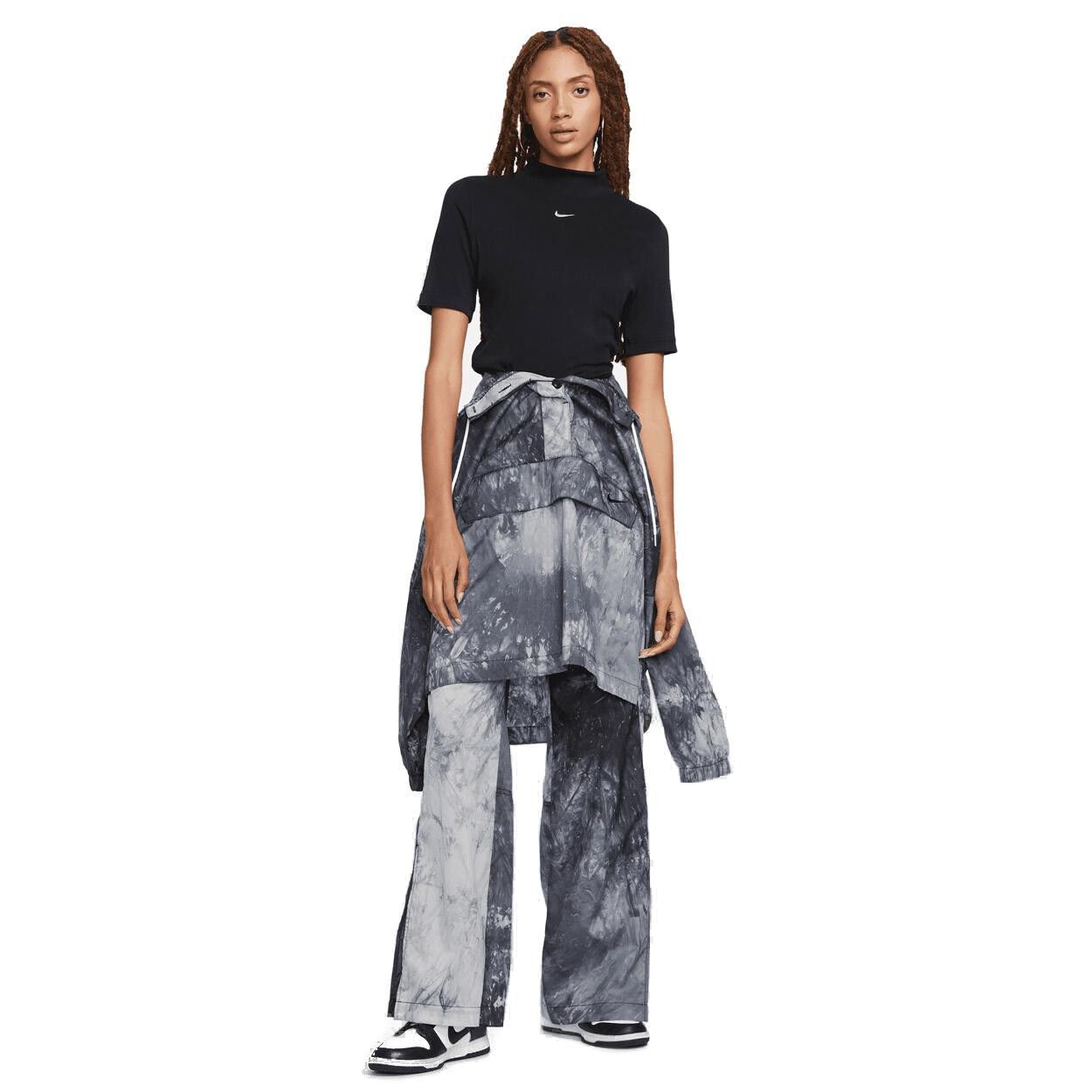 Sportswear Essentials Ribbed Mock-Neck T-shirt