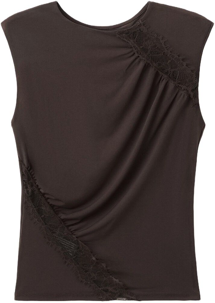 Ruched fitted top