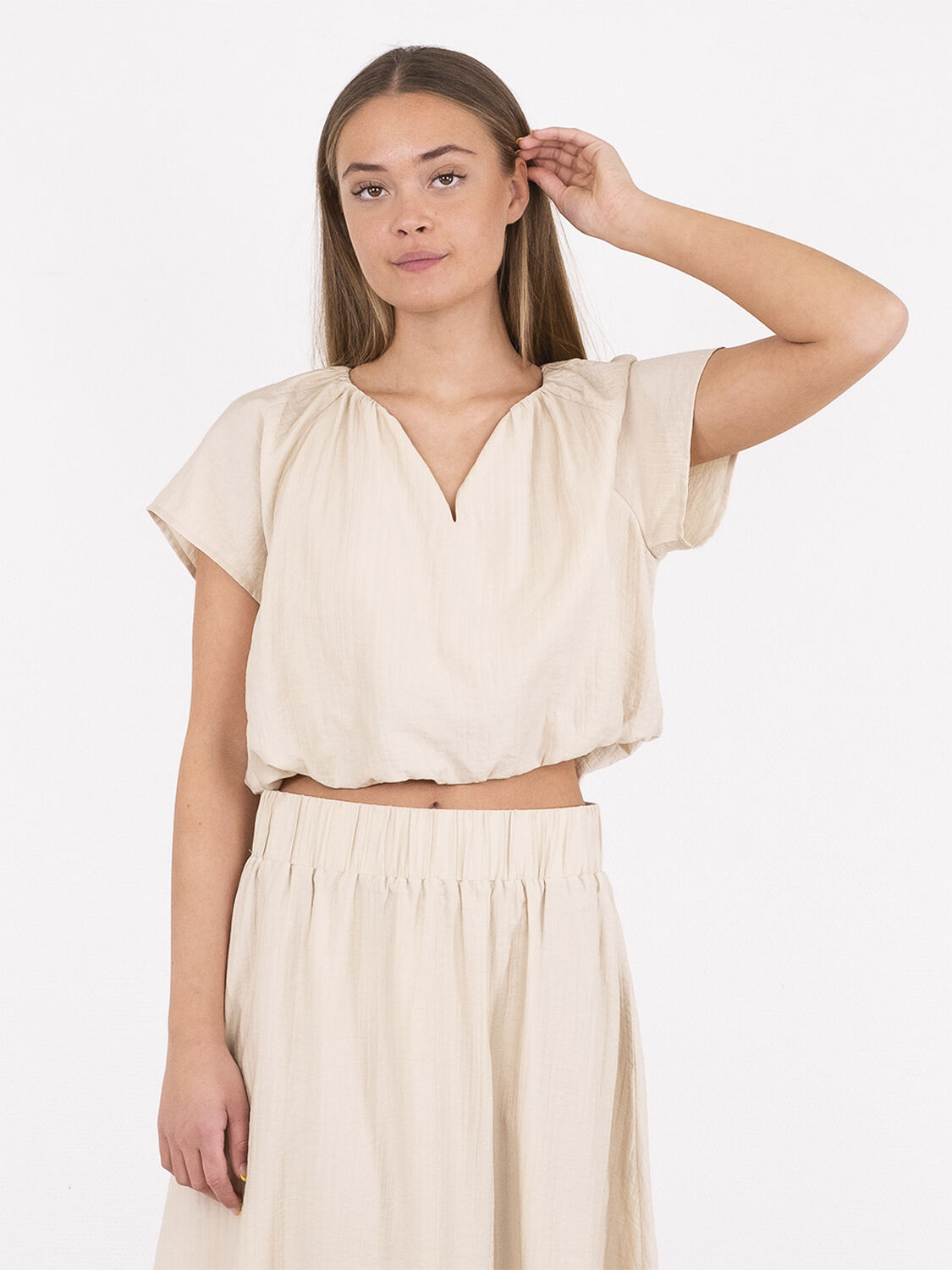 Juliane Solid Blouse