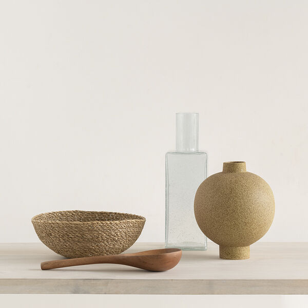 Vase Vico wood trush