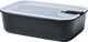 Husholdningsboks EasyClip 1500 ml Nordic black PP