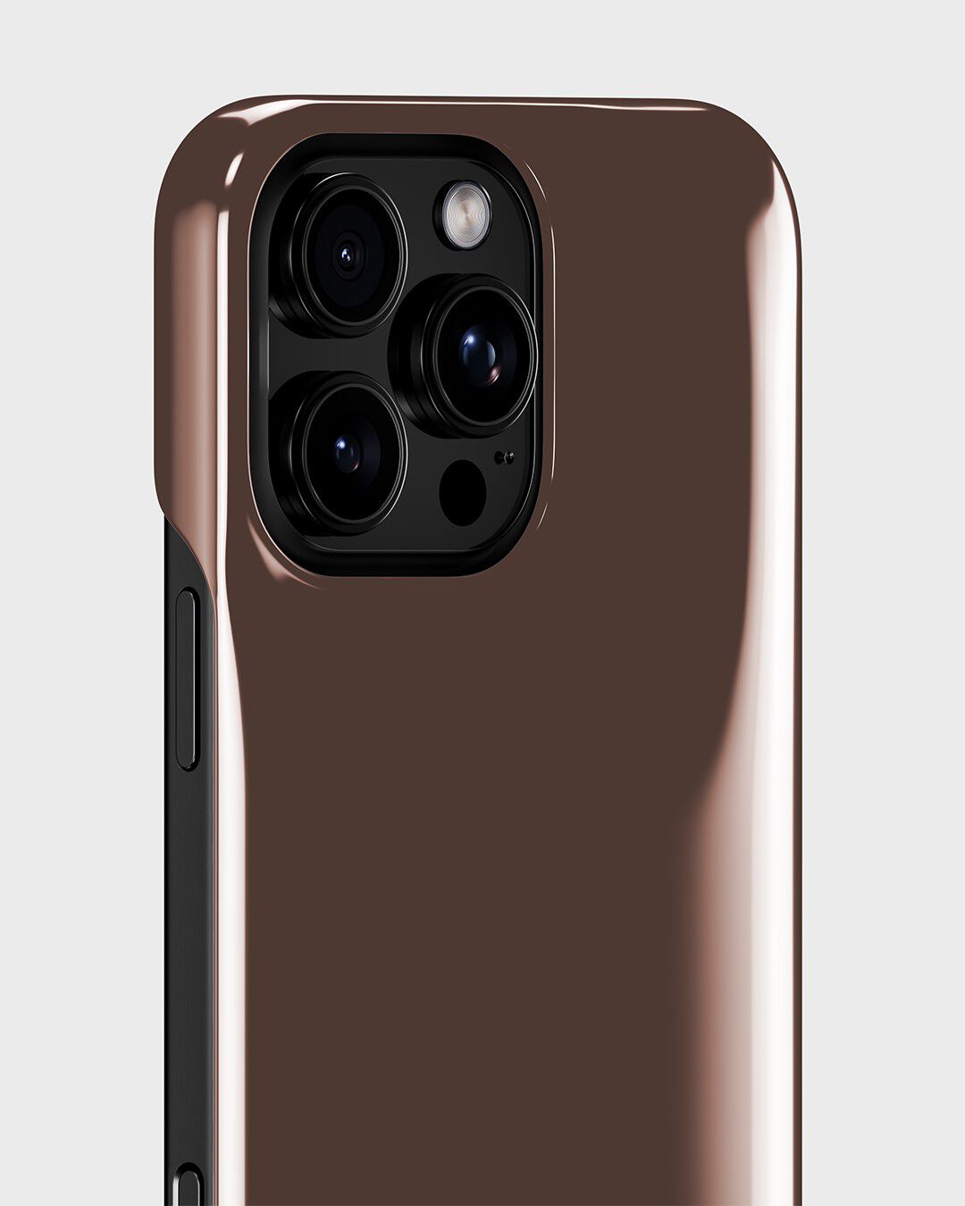 Puffy Case iPhone 16 Pro Chocolate