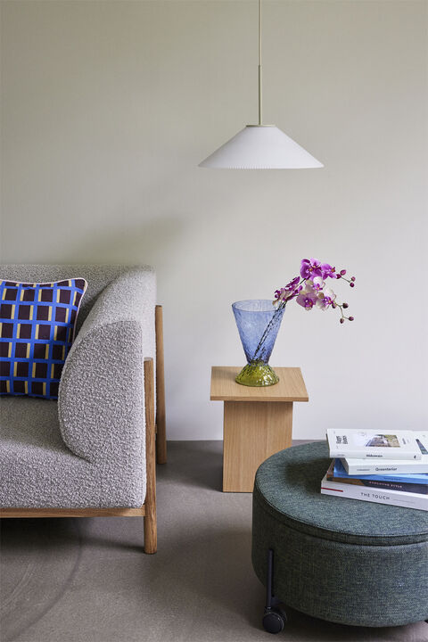 Abyss Vase Lyseblå/ Olive