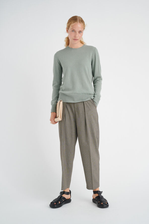 LukkaIW Crew-neck Pullover Premium - 100% Cashmere