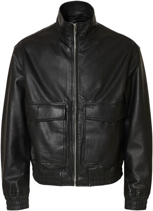 SLHJOSEF LEATHER BOMBER