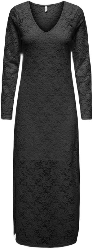 ONLROSE L/S LONG LACE DRESS CS JRS