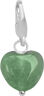 Soft Heart Charm Green
