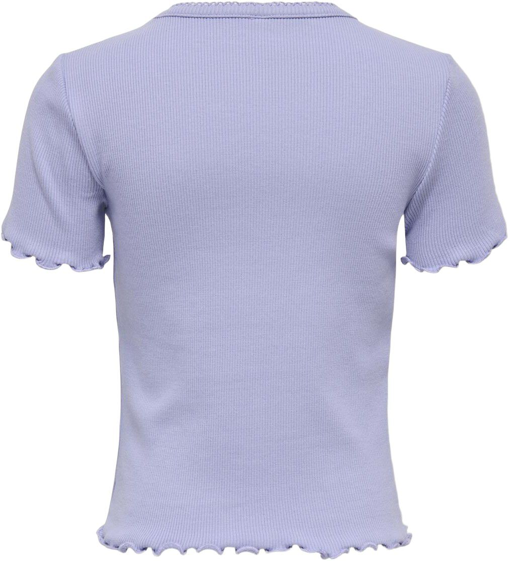 KMGTRINNY SS SOLID/AOP TOP JRS