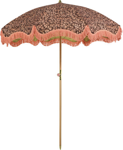 beach umbrella vintage floral Doris vintage