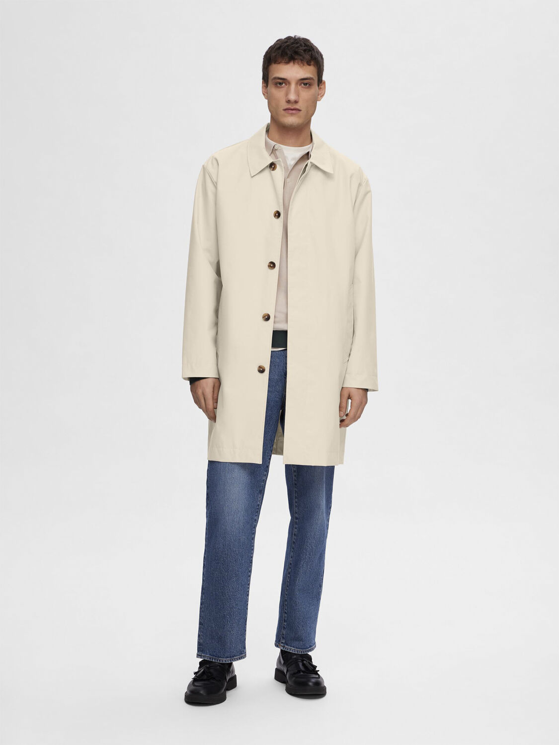 SLHDEVON LAYERS CARCOAT