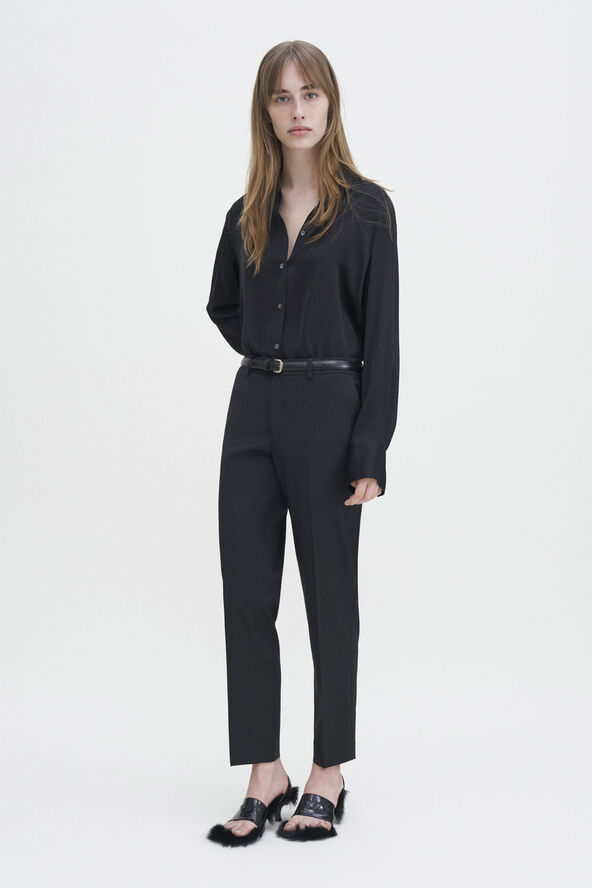 Luisa Cropped Cool Wool Slack