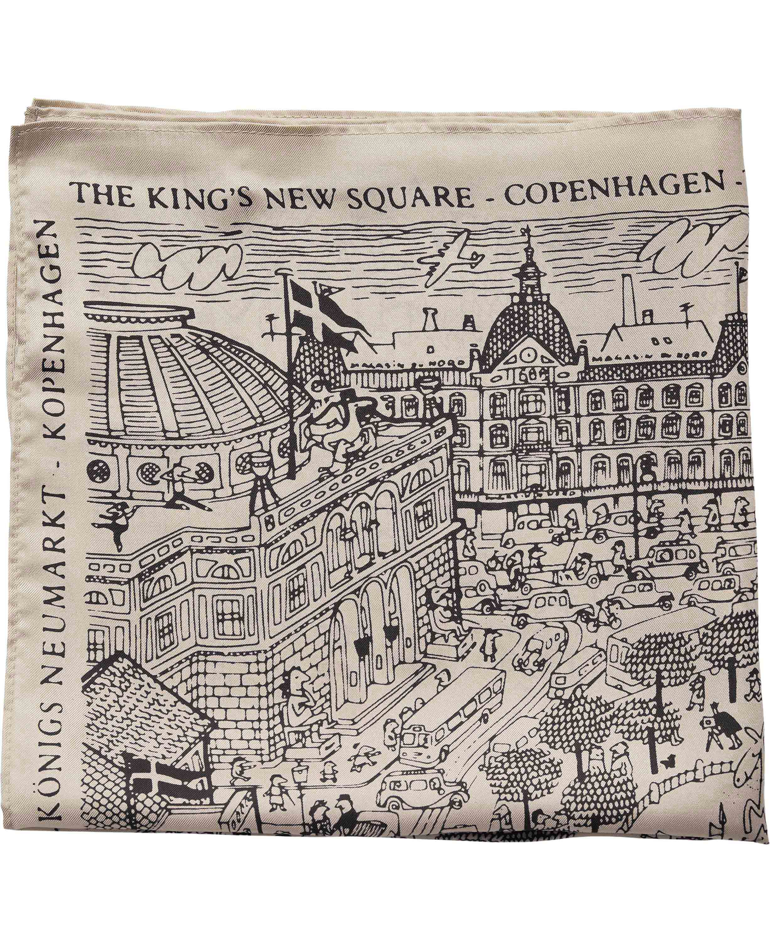 Magasin Iconic Scarf 53x53cm - 100% Silke