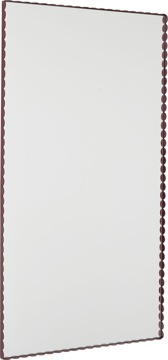 Arcs Mirror-Rectangle L-Burgundy